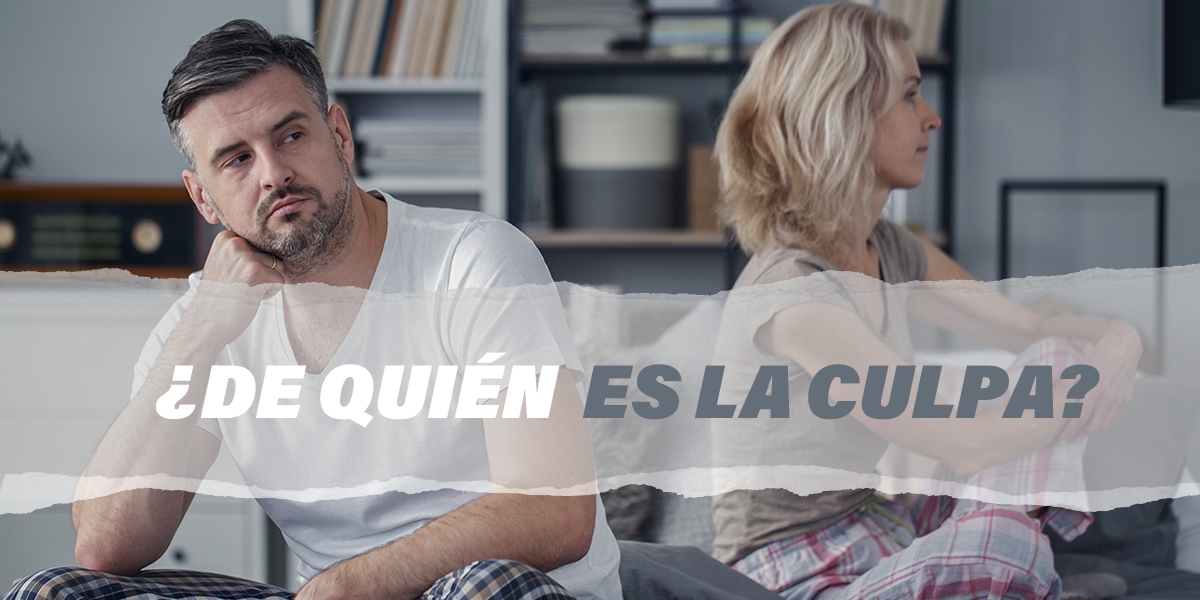 ¿De quién es la culpa? – La culpa un sentimiento que daña profundamente la estima