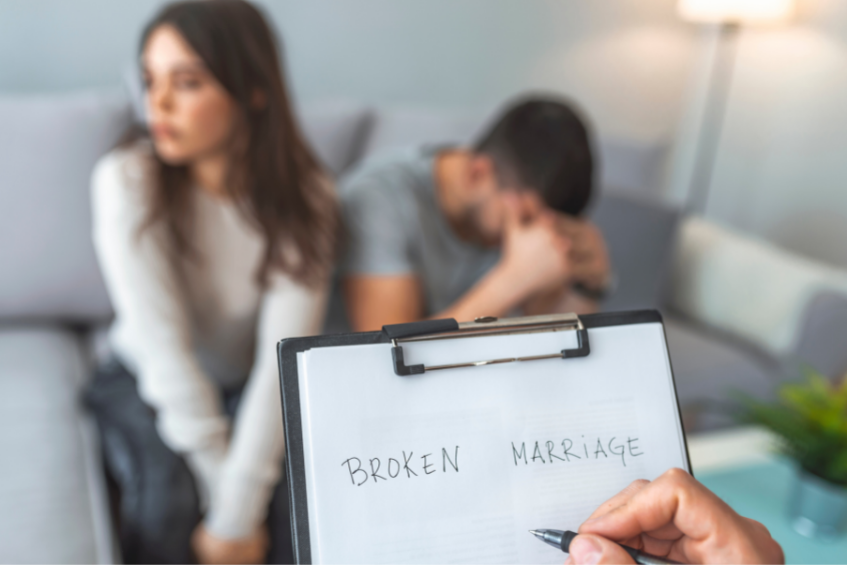 ¿Cómo restaurar un matrimonio roto?