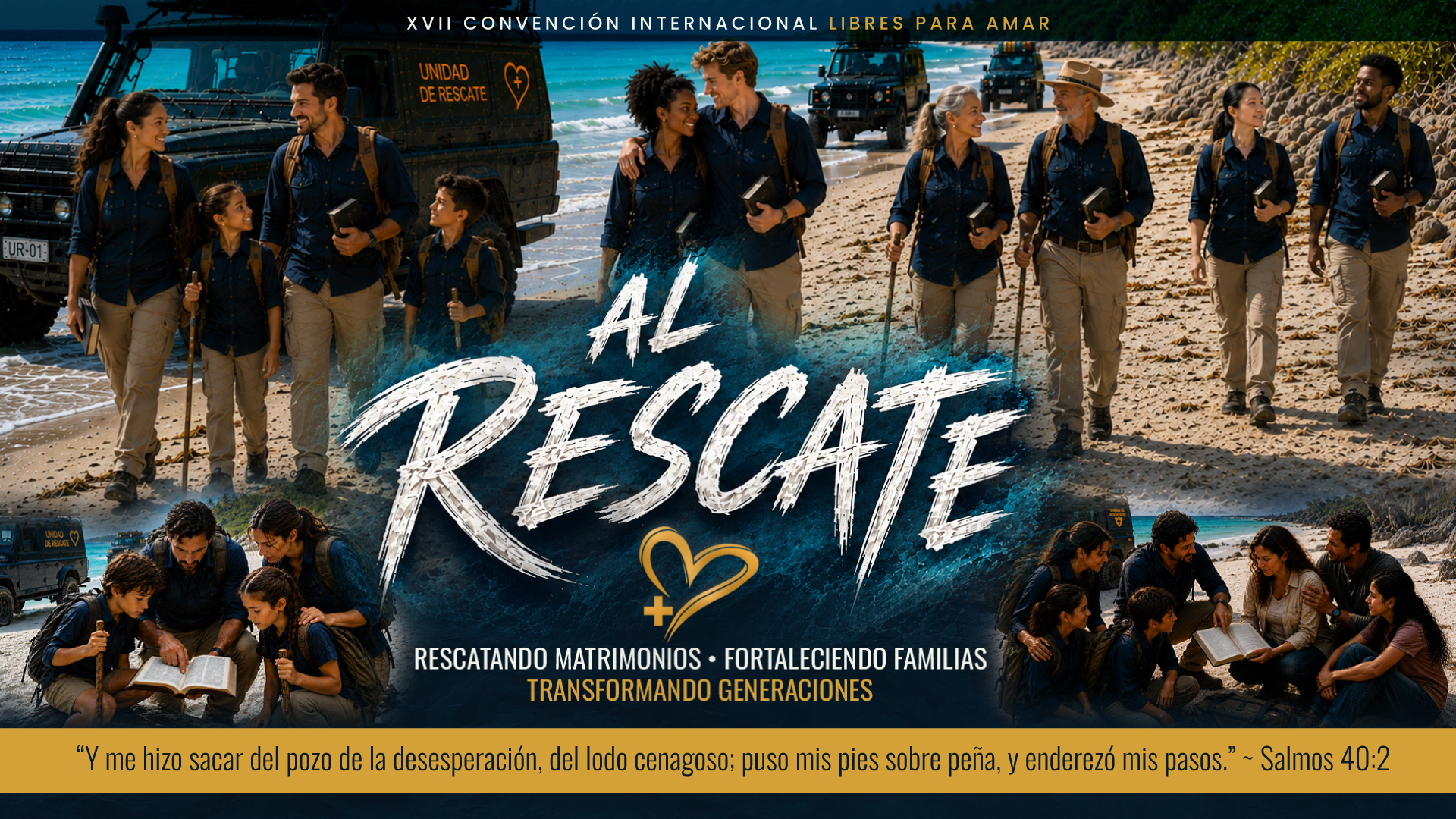 Al Rescate, Convención Internacional Libres Para Amar 2027